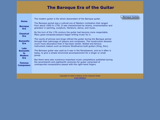 baroque screenshot