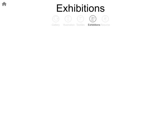 exhibitions screenshot