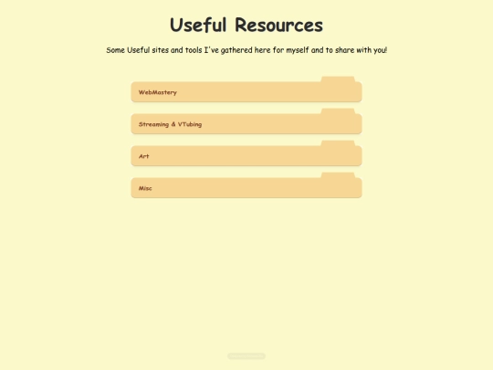 Resources screenshot