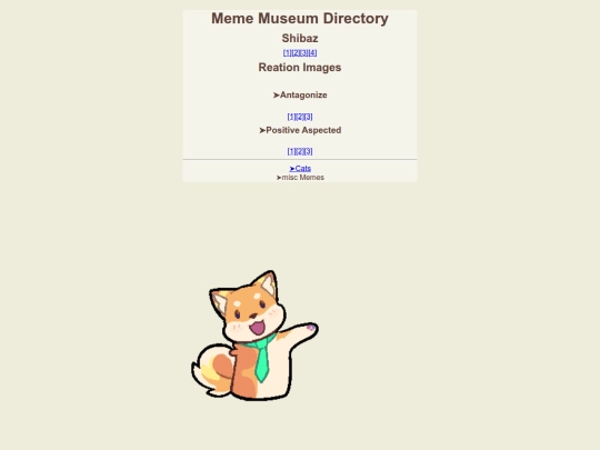 mememuseumdirectory screenshot