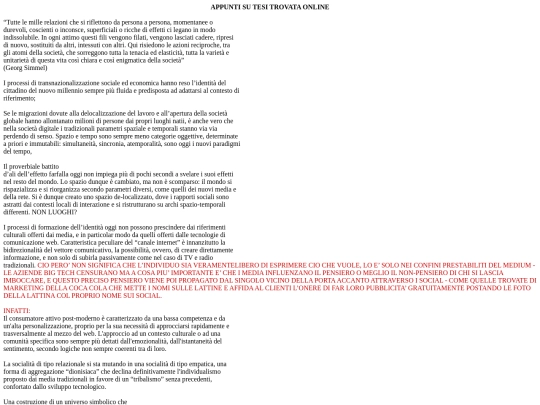 appuntitesibologna screenshot
