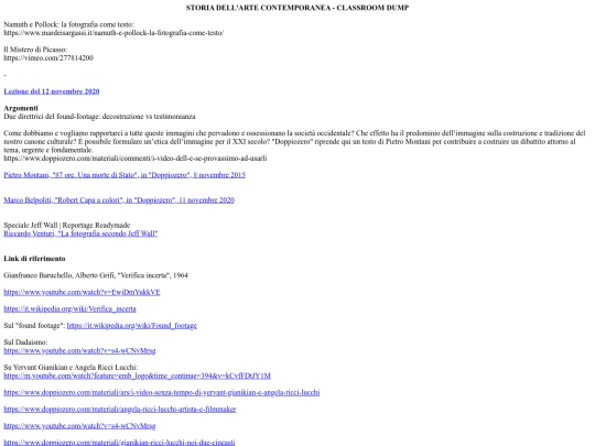 storiadellarte screenshot