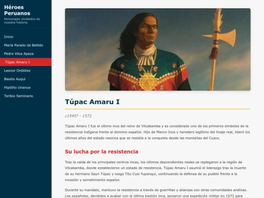 heroes/tupac-amaru screenshot