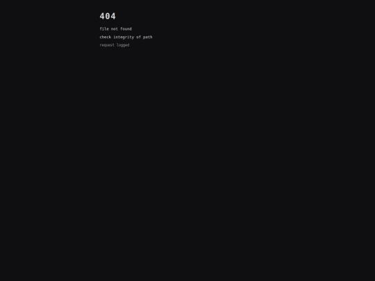not_found screenshot