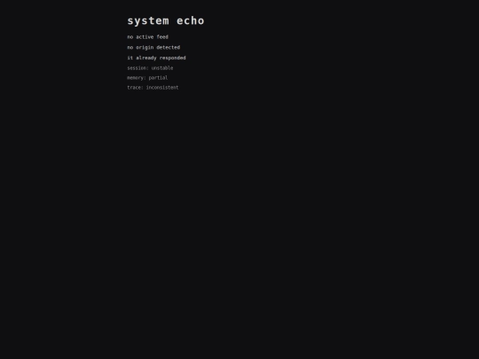 system_echo screenshot