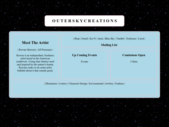 OuterSkyTesting/frontpage screenshot