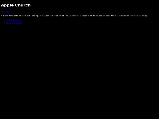 The Cave System/Into the City/Moto County/19AppleChurch screenshot