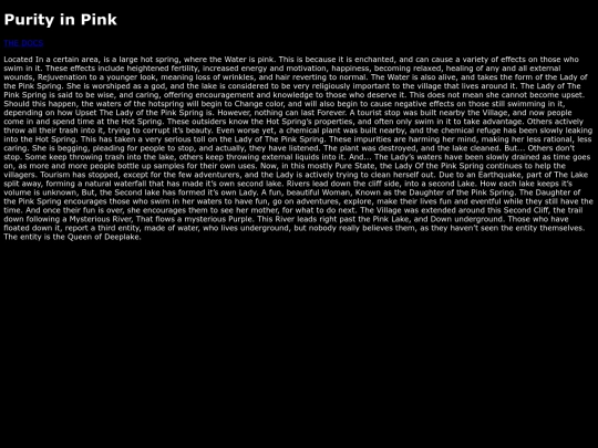 The Cave System/PinkLady screenshot