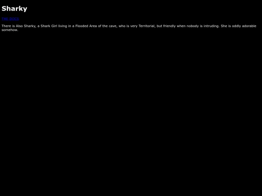 The Cave System/Sharky screenshot