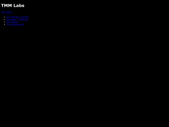 The Cave System/TMMLabs screenshot