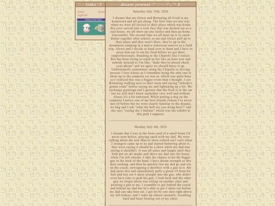 journal screenshot