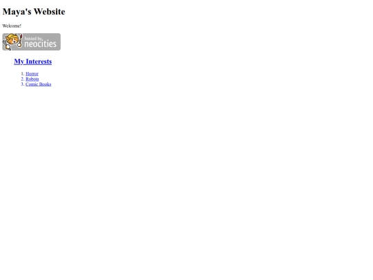 index screenshot
