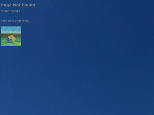 not_found screenshot