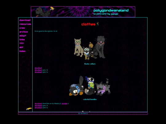 clothes screenshot