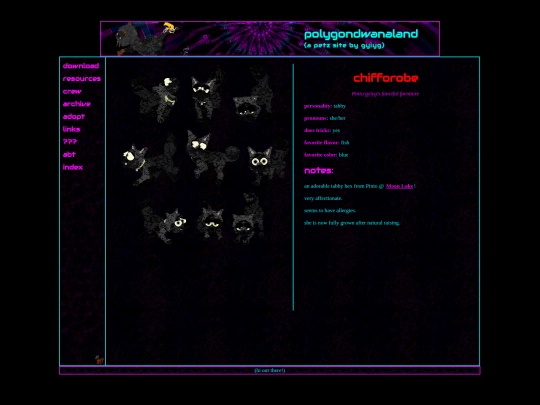 crew/chifforobe screenshot