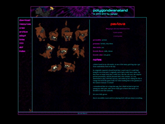 crew/pavlova screenshot