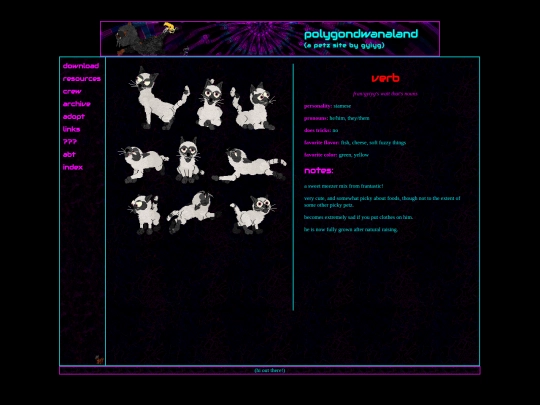 crew/verb screenshot