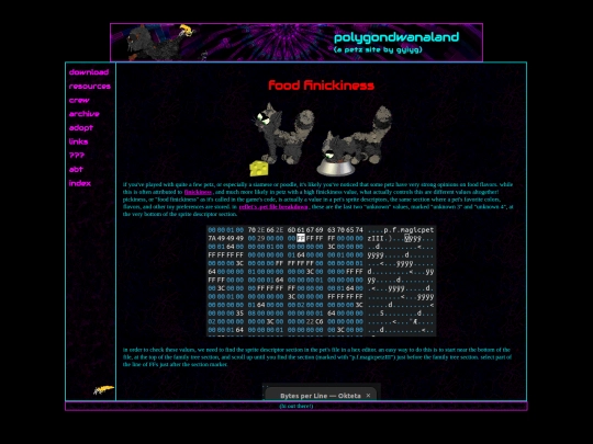 foodfinickiness screenshot