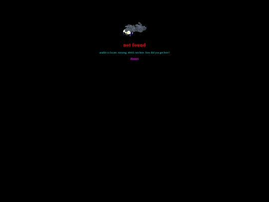 not_found screenshot
