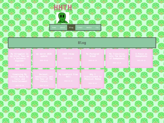 blog screenshot