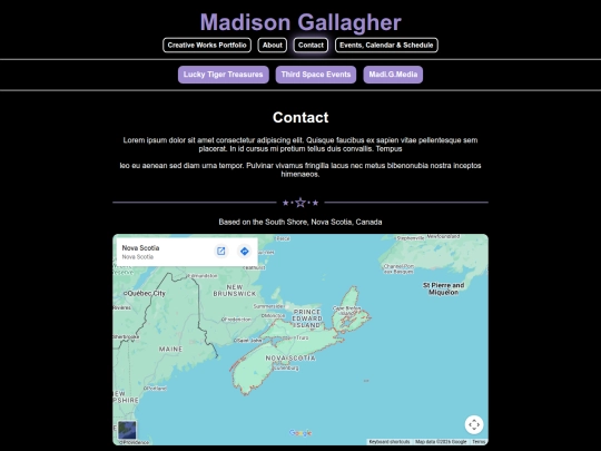 Contact screenshot
