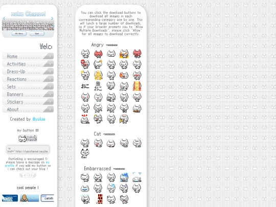 reactions screenshot