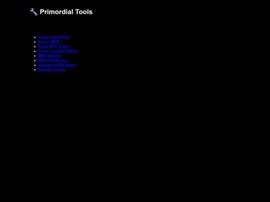 Tools/Beta screenshot