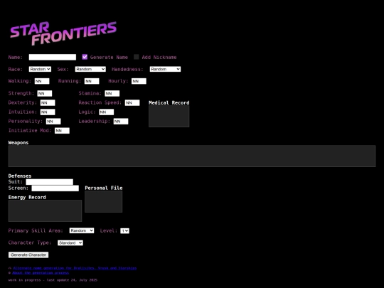 Tools/SFGenerator screenshot
