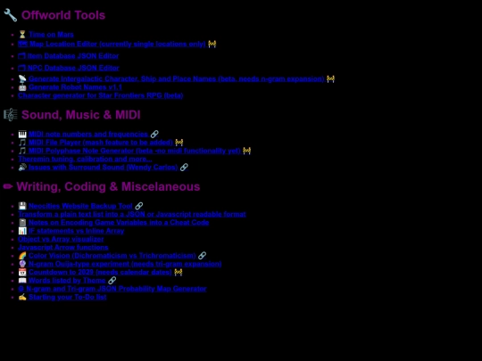 Tools screenshot