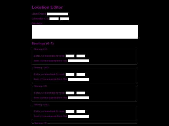 Tools/mapEditor screenshot