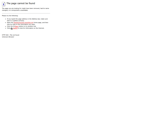 not_found screenshot