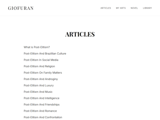 articles screenshot