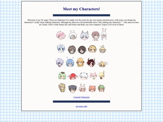 cakecharacters screenshot