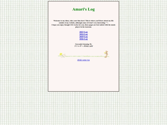 diary screenshot