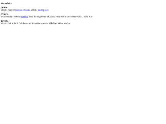updates screenshot