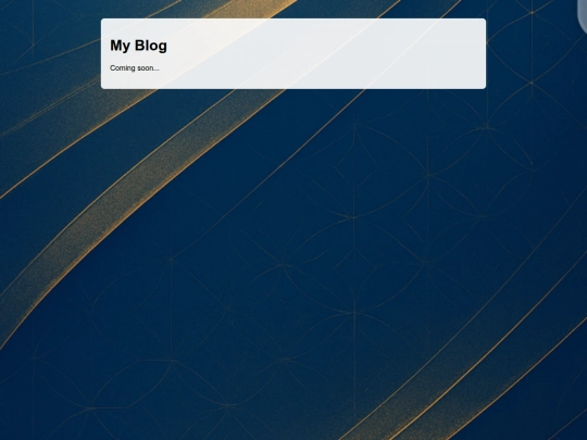 blog screenshot
