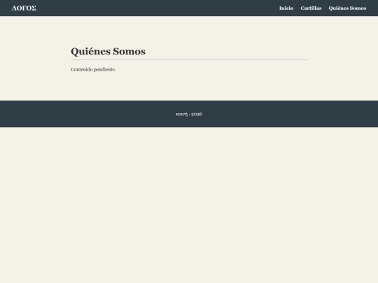 pages/quienes-somos screenshot