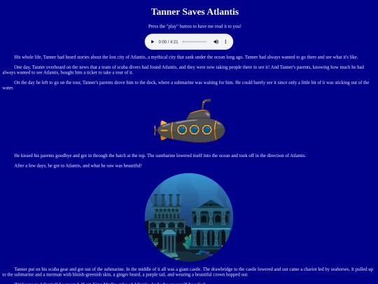 tannersavesatlantis screenshot