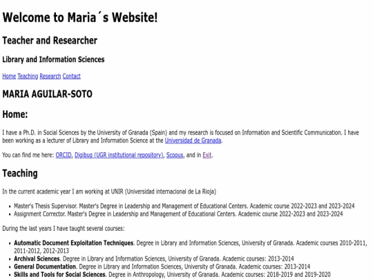 index screenshot