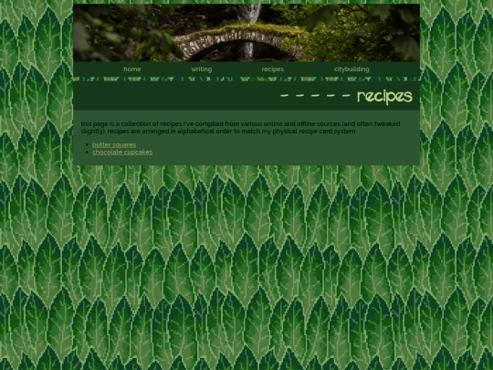 recipes screenshot