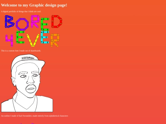 mywebsite screenshot