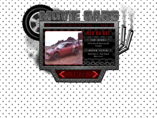 randomstuffman/moviecars/moviecars screenshot