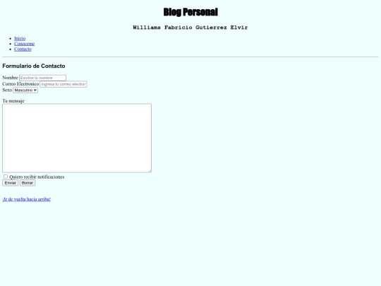 Internas/Contactame screenshot