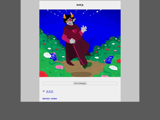 Homestuck/hscomicpg3 screenshot