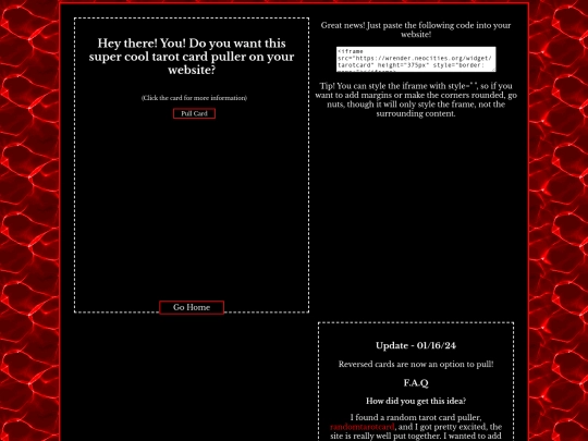 tarotinstructions screenshot