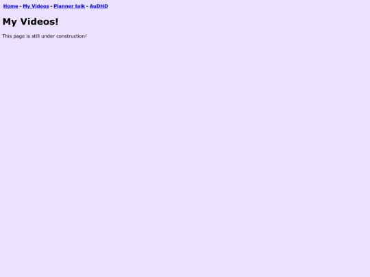 videos screenshot