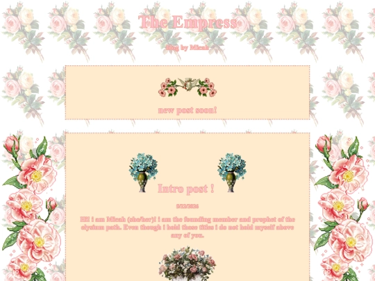 blogs/micahblog screenshot