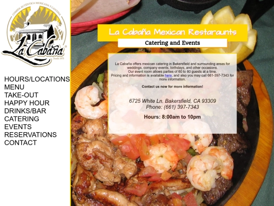 catering screenshot