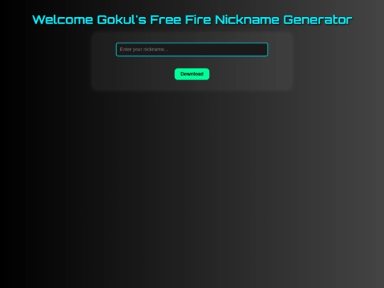 Gokul.web/Gokulai screenshot