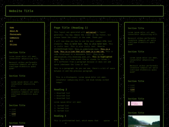 thegeneral screenshot